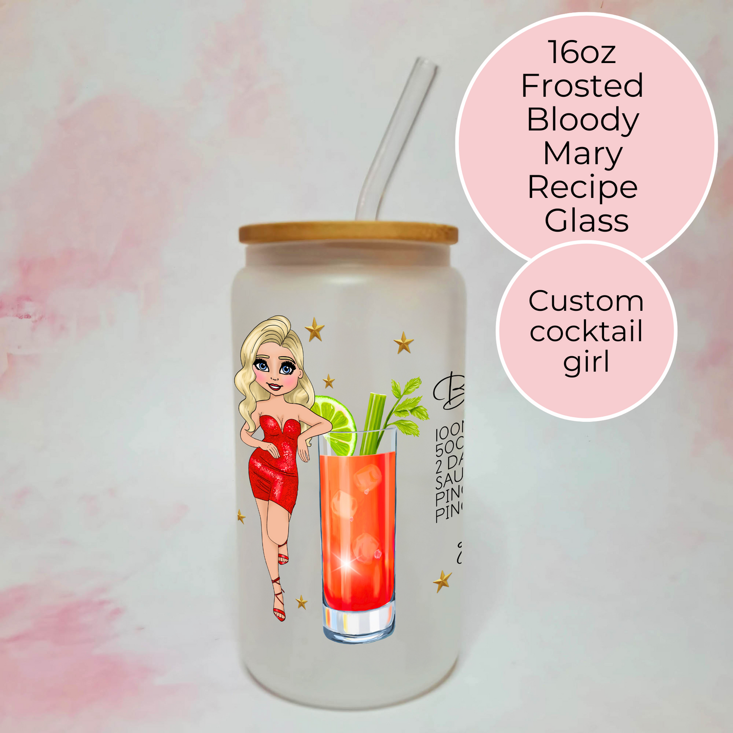FROSTED TUMBLER