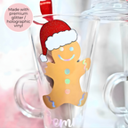 Personalised Christmas Hot Chocolate Glass #CG