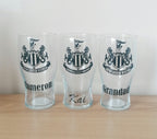 NUFC Football Pint Glass #OG