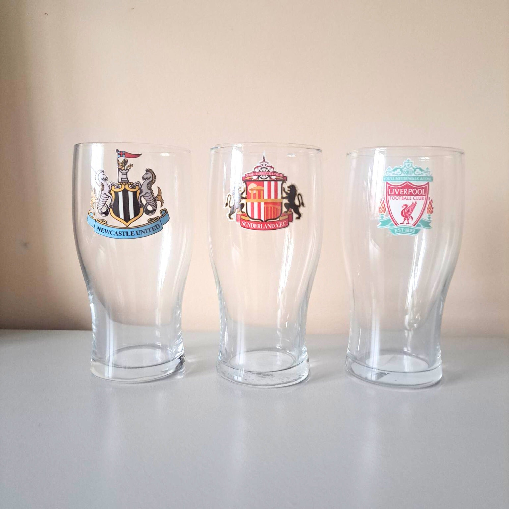 SAFC Football Pint Glass #OG