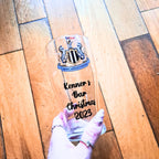 NUFC Football Pint Glass #OG