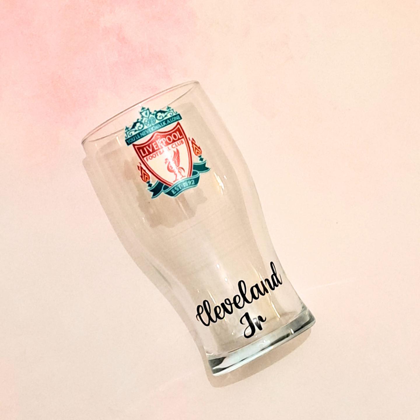 Liverpool Football Pint Glass #OG
