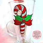 Personalised Christmas Hot Chocolate Glass #CG