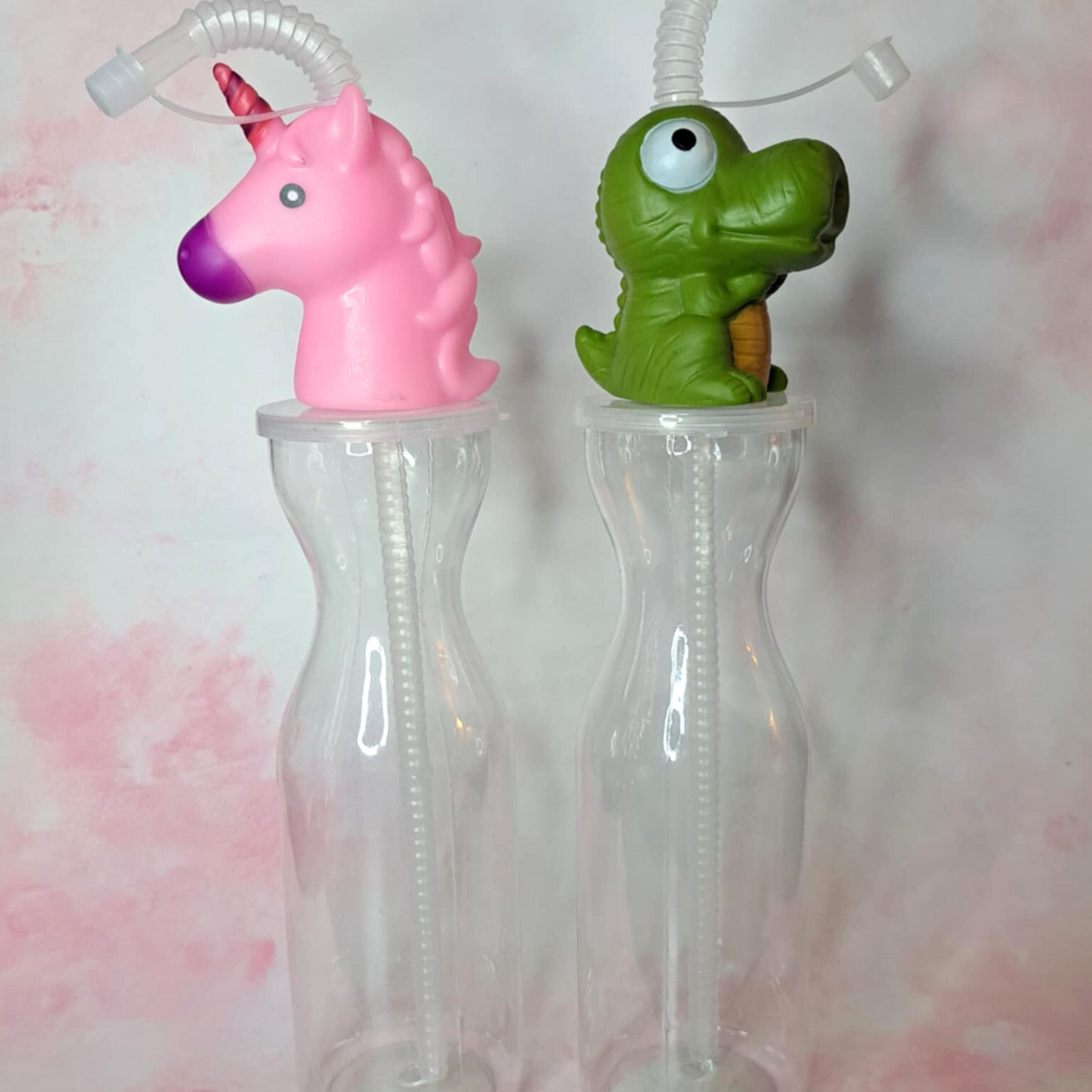 Unicorn / Dinosaur Straw Bottle