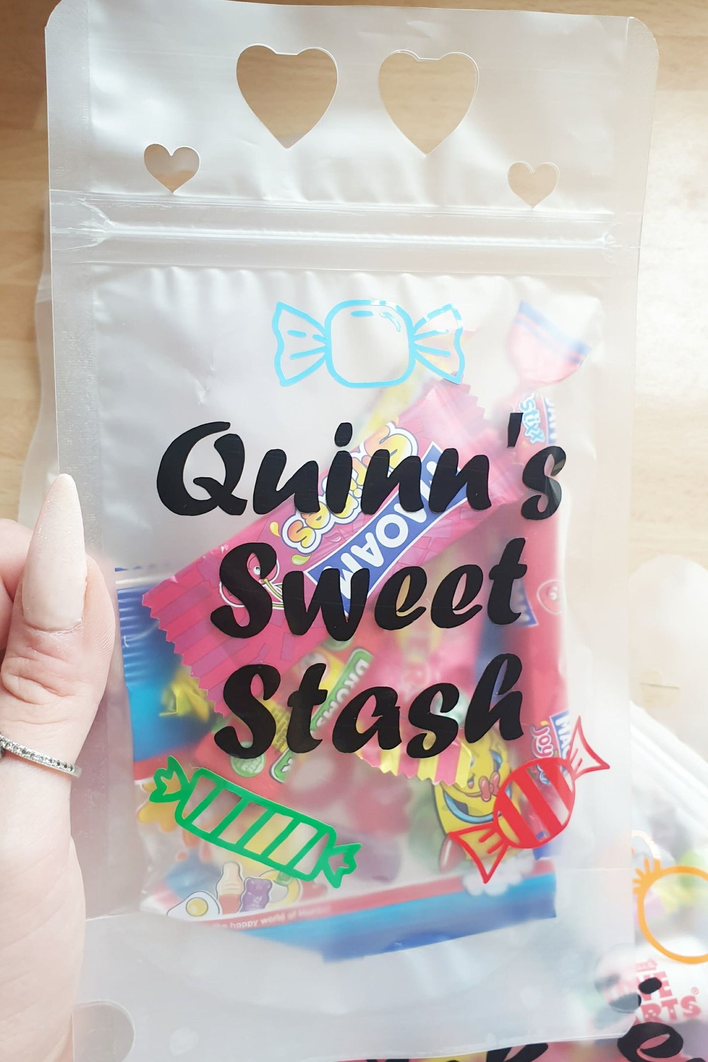 Personalised Reusable Sweet Pouches, Party Favours For Weddings / Birthday Parties, Kid's Corner, Eco Friendly Reusable Pouches, Party Bags