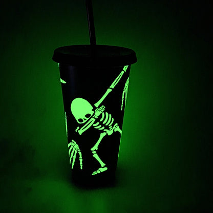 24OZ DABBING SKELETON (G.I.T.D)