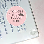 Rose Sangria A3 A4 XL Personalised Tempered Glass Chopping Board #GB