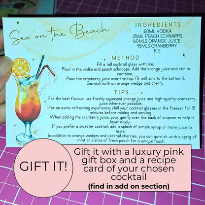 16oz Frosted Vodka Girl Cocktail Glass, Personalised Character Gift For Her Birthday, Girls Cocktail Night Drinkware Barware, Cocktail Lover