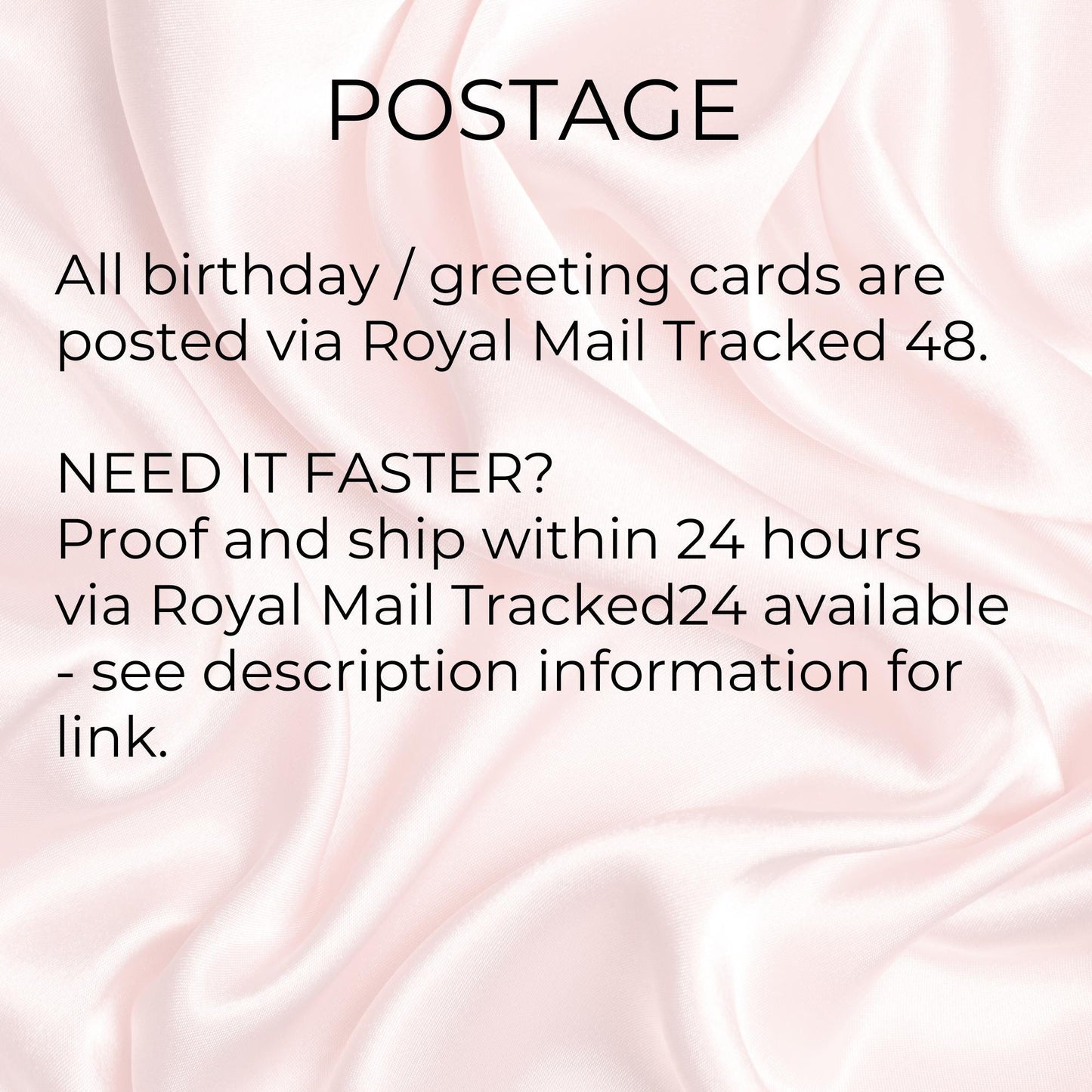 Rose Sangria Cocktail Birthday Card For Her Milestone Birthday, Luxury Blank Inside Hammered A5 Rose Sangria Girl Greeting Card #G1