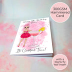 Cosmopolitan Personalised A5 Luxury Birthday Card #G1