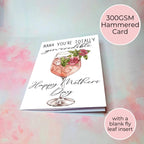 Gin Credible Luxury Personalised A5 Mothers Day Card #M1