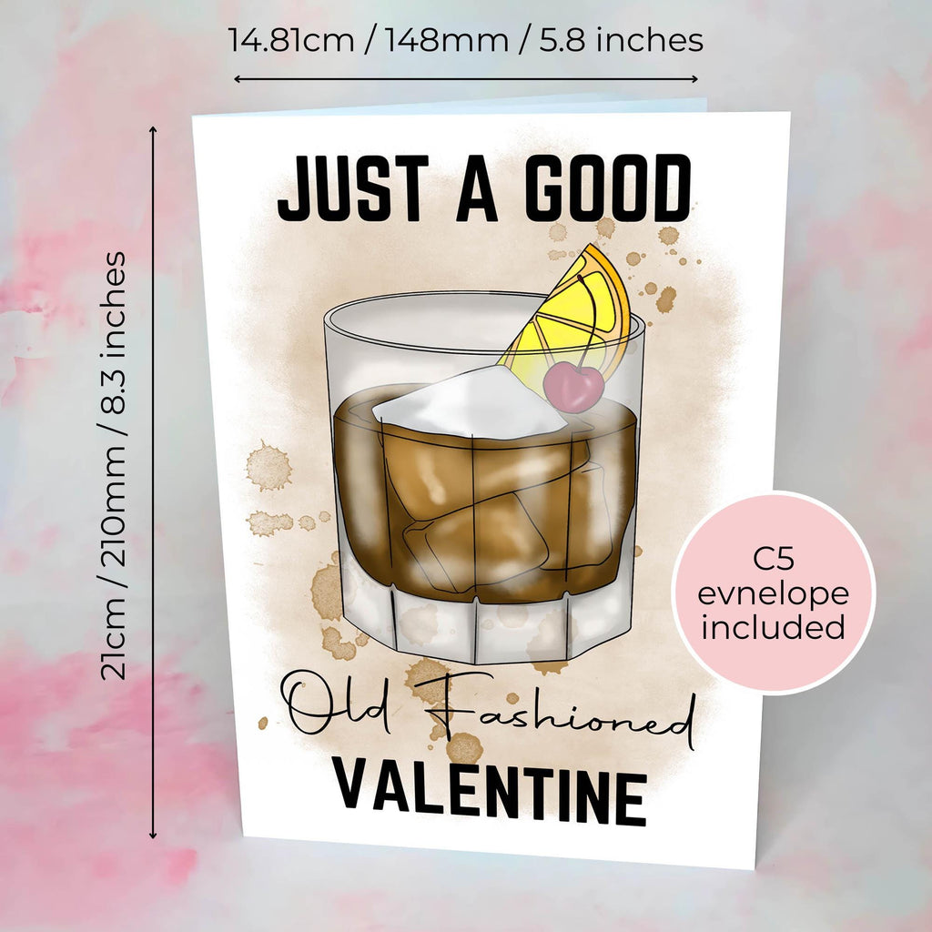 Old Fashioned A5 Funny Valentines Card A5 #V1