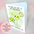 Margarita Valentines Card A5 A5 #V1