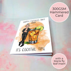 Old Cuban Fathers Day Card With Custom Character #F1