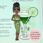 Appletini A3 A4 XL Personalised Tempered Glass Chopping Board #GB