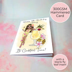 Pina Colada Personalised A5 Luxury Birthday Card #G1