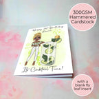 Mojito Personalised A5 Luxury Birthday Card #G1