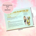 Long Island Iced Tea A3 A4 XL Personalised Tempered Glass Chopping Board #GB