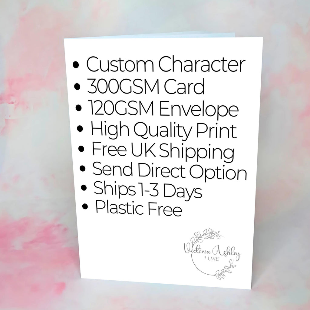 Bloody Mary Personalised A5 Luxury Birthday Card #G1