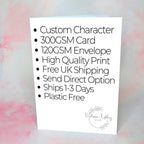 Bloody Mary Personalised A5 Luxury Birthday Card #G1