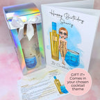 Au Vodka Cocktail Girl 16oz Frosted Libby Glass – Personalised Recipe Glass #FL