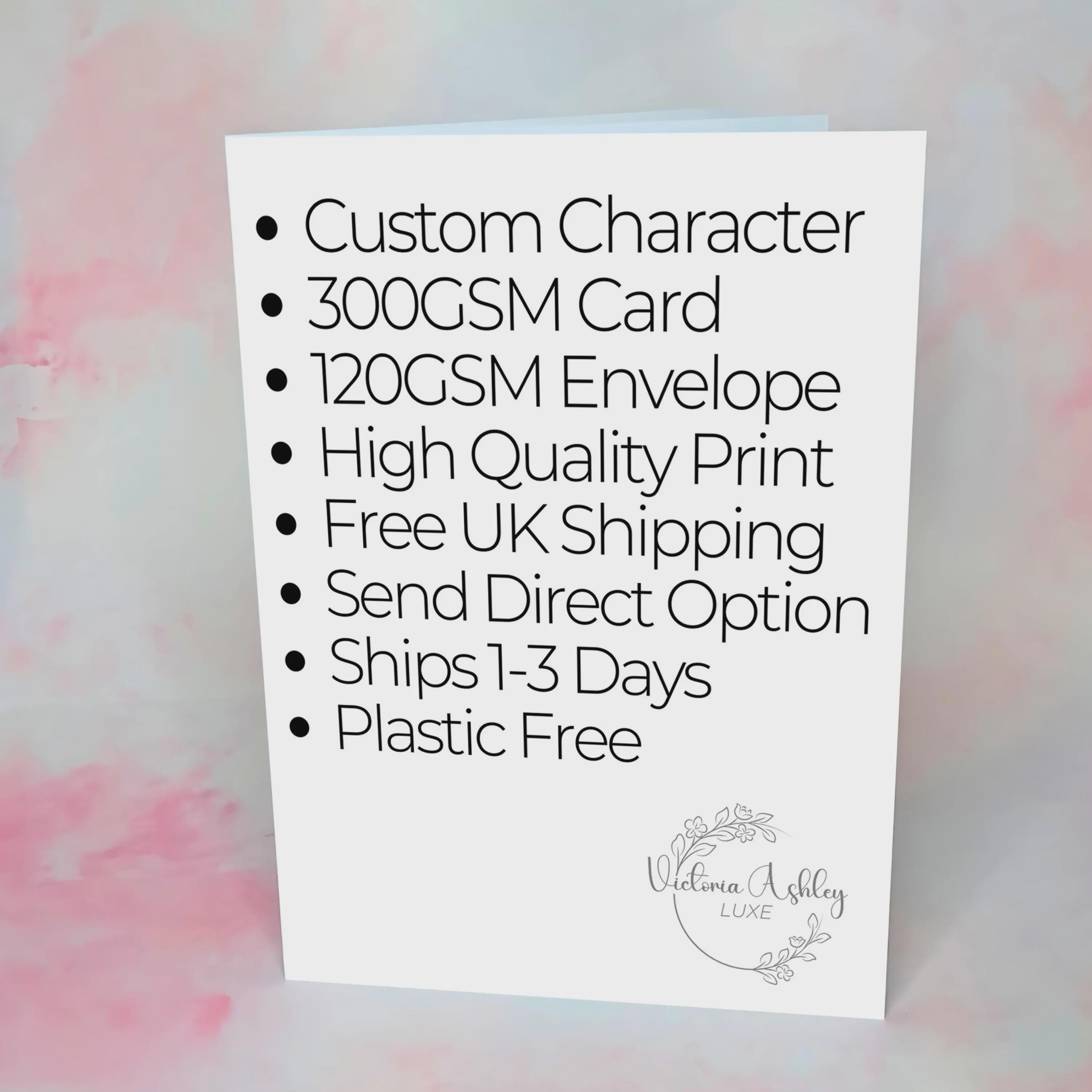 Devils Daiquiri Personalised A5 Luxury Birthday Card #G1