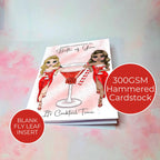 Personalised Candy Cane Cocktail Card To The Both Of You #CC