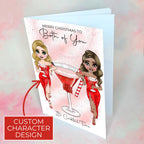 Personalised Candy Cane Cocktail Card To The Both Of You #CC