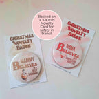 I Believe In A Baileys Martini Festive Button Badge #BB #CG