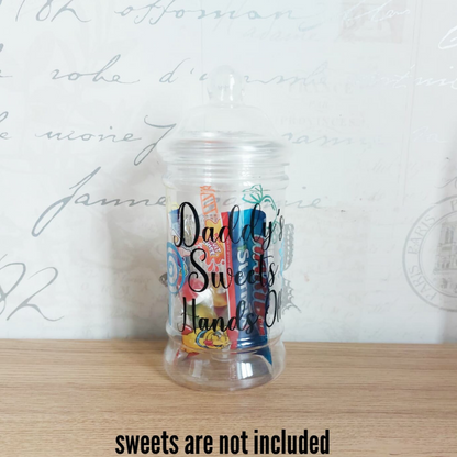 Personalised Daddy's Sweet Jar