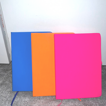 Personalised Neon Notebook