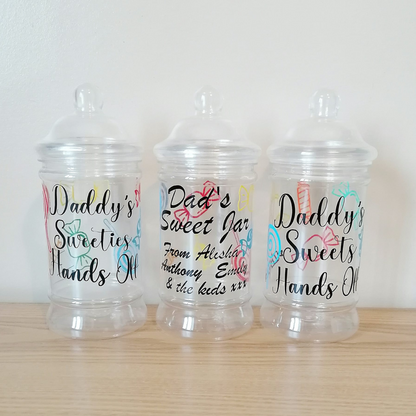 Personalised Daddy's Sweet Jar